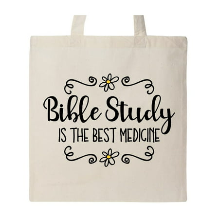 Bible Study Best Medicine Tote Bag