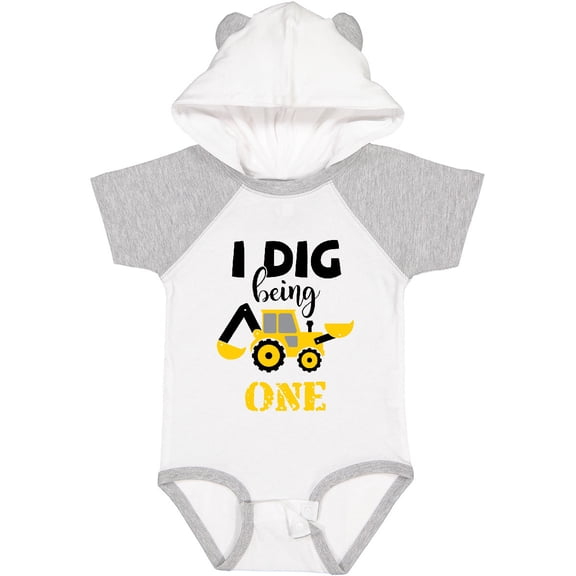 Inktastic I Dig Being One Boys Baby Bodysuit