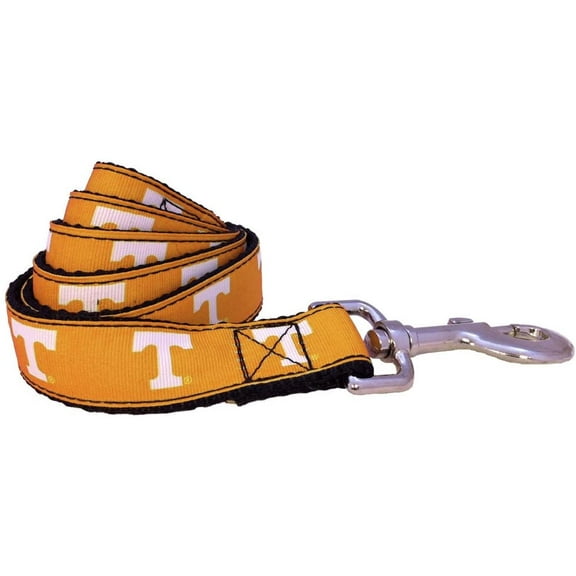 Brand New Tennessee Pet Dog Leash(Small), 5/8 inch Wide, 6 Feet Long, Officially Licensed, Official Volunteers Logo/Orange Color