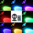 thumbnail image 3 of AC DC 12V 10W RGB LED Spotlight Remote Control 16 Colors Flash Strobe Fade Smooth Effects IP66 Water Resist Design for Decoration, 3 of 7