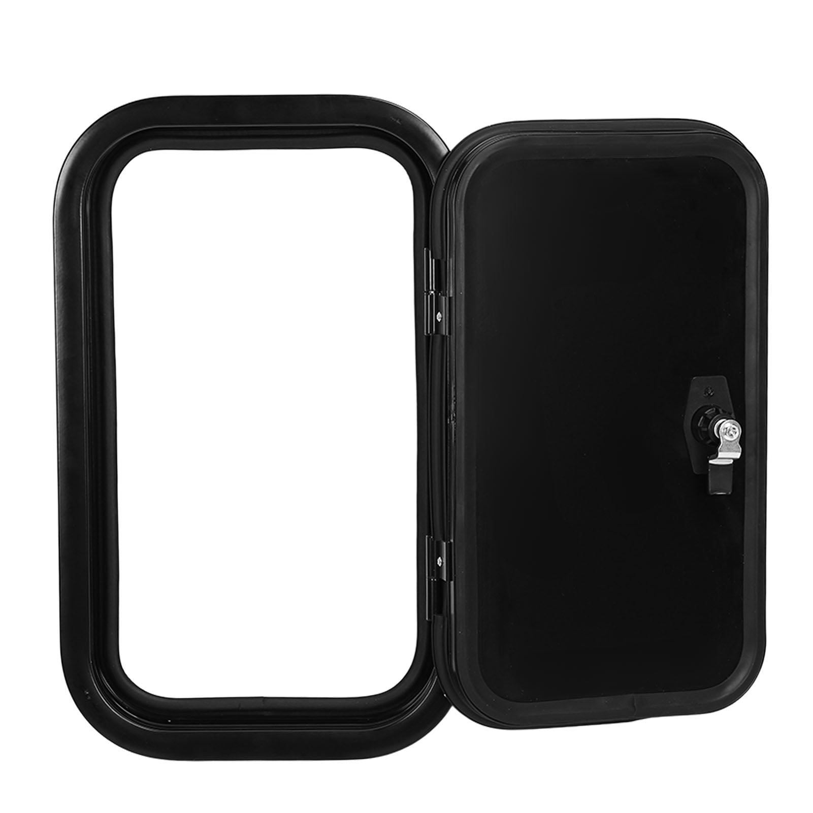 Black RV Baggage Door, Anti RV Storage Baggage Door For Trailers