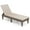 Brown, variant on Resenkos Lounge Chair Outdoor, Patio Lounge Chair,Patio Lounge Outdoor Recliner Chair with Cushion 3-Position Adjustable Backrest-Beige