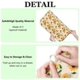 thumbnail image 6 of Summer Sunflower Floral Dish Drying Mat for Kitchen Microfiber Counter Pad Foldable Absorbent Rack Mat 16x18 Inch, 6 of 7