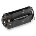thumbnail image 5 of Wrangler Y2K Purse Small Shoulder Bag for Women Stylish Western Design with Detachable Charms Multiple Pockets, Black, 5 of 6
