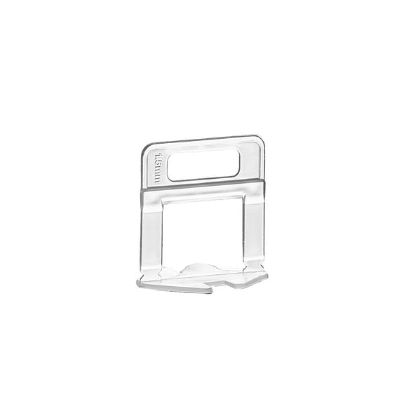 KFFKFF Tile Alignment System Clips, Set of 2200, Do-It-Yourself Tile Spacer Levelers, 1/16" (1.5 mm) Tile Alignment Clips, Tile Alignment System Tools for Expert Ceramic Tile and Stone Installation