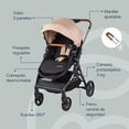 thumbnail image 4 of Carriola para bebe y Portabebe para auto - 3 en 1 - Moisés, Autoasiento y Carriola - Recién Nacidos o Hasta 15 kg, 4 of 10