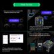 thumbnail image 3 of Bluetooth 5,3 Transmisor FM Adaptador de Coche Cargador de Coche 42W PD30W HIFI Efecto de Sonido Inalámbrico Manos Llamada USB Reproductor de MP3, 3 of 5