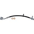 thumbnail image 2 of KarParts360 For Dodge Ram 1500 2006 07 08 09 2010 Brake Hydraulic Hose | Stamped Steel Bracket | Black Color | With Bracket | Flexible Hose Type | Treated Steel End 1 Fitting Material | 55366348AC, 2 of 5