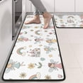 thumbnail image 2 of Kitchen Rugs Sets Of 2,Fairy Princess Carriage Pattern Anti Fatigue Kitchen Mat Rugs Non Slip Washable,Decorative Kitchen Floor Mats for Kitchen,Sink,Laundry,17"x47"+17"x47", 2 of 5