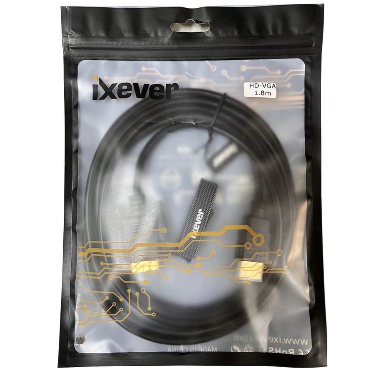 Convertisseur DVI Vers VGA - Haute Résolution - Mâle/Mâle - KALEA-INFORMATIQUE