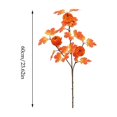 thumbnail image 3 of Dongrere Artificial Fall Branch with Maple Leaf & Pumpkin, Faux Autumn Decorative Stems for Thanksgiving Halloween Mantel Home Table Decor, 23.6 Inch, A, 3 of 6