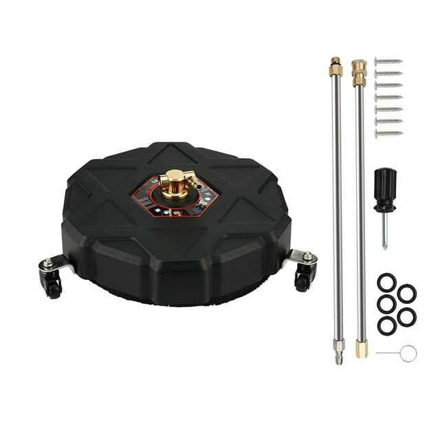 DOLITY 13'' Flat Surface Cleaner Sturdy Replaceable 1/4" Quick Connect 2500PSI Pressure