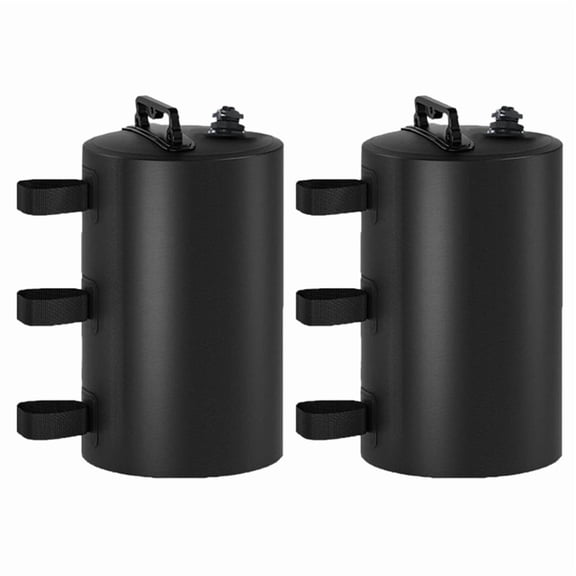 2 x Tent Weight Water Bag-Black