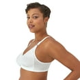 thumbnail image 3 of Women's Bali 3372 Double Support Lace Wirefree Spa Closure Bra (Rustic Berry Red 38D), 3 of 3