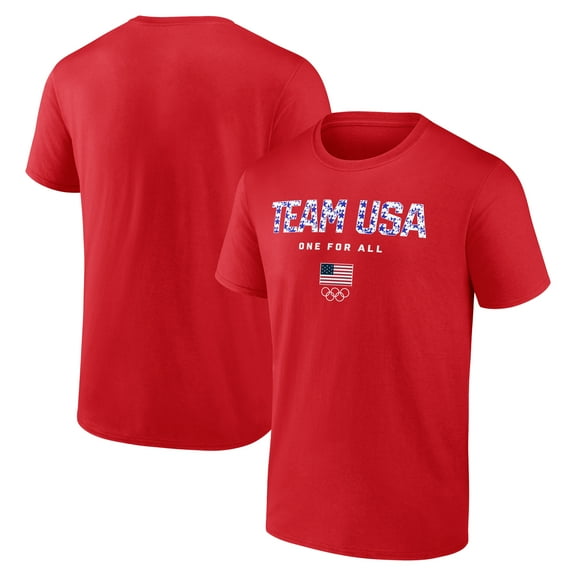 Men's Red Team USA Summer Olympics United Together T-Shirt