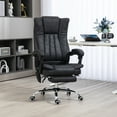 thumbnail image 3 of Vinsetto Microfiber Office Chair, High Back Computer Chair with Massage, Heat, Adjustable Height, 3 of 9