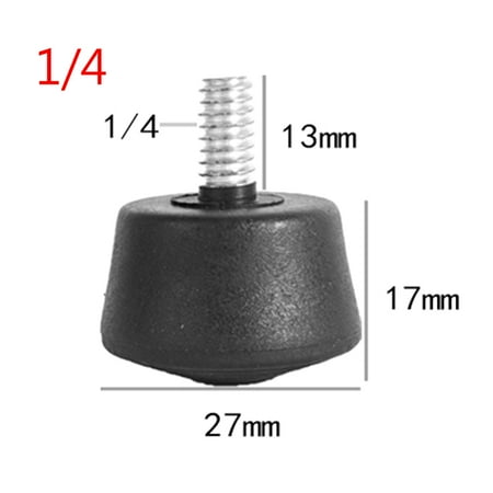 

Universal Anti-Slip M8 Rubber Foot Pad for Tripod Monopod(1/4 Inch 3/8inch)