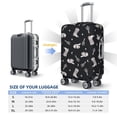 thumbnail image 2 of Western Cowboy Boho Cactus boots Luggage Cover Anti Scratch, Elastic Suitcase Protector Suitcase Covers for Luggage Fits 18-32 Inch Luggage, 2 of 5