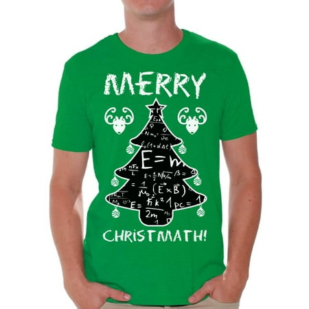 Awkward Styles Merry Christmath Tshirt Christmas Math Formulas Shirt Funny Christmas Shirts for Men Xmas Holiday Gifts Men's Ugly Christmas T Shirt Geeky Math Xmas Tshirt Christmas Gifts for (Best Christmas Gifts For Nerds)
