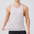 thumbnail image 5 of Squevariel Men's Quick Dry Tank Top Sleeveless Round Neck Workout Top Casual Summer Lightweight Athletics T-Shirt, 5 of 7