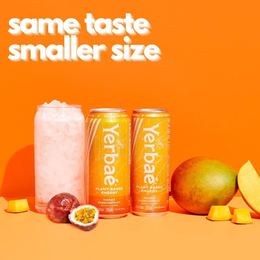 (Pack Of 12) Yerbae Water Sparkling Mango Passionfruit 12 Fo