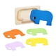 thumbnail image 1 of Rompecabezas, Rompecabezas de animales Aprendizaje preescolar 2 3 4 años Niños Niñas Preescolar Elefante, 1 of 8