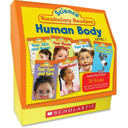 - Scholastic, SHS0545149185, Res. Vocabulary Readers Human Body, 1 Set