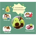 thumbnail image 7 of NCQ 16.5 inch Avocado Plush Toy Pillow Gift, Lovely Fruit Plush Toy Doll, Suitable for Children, Girls, Boys and Holiday Gifts, 7 of 7