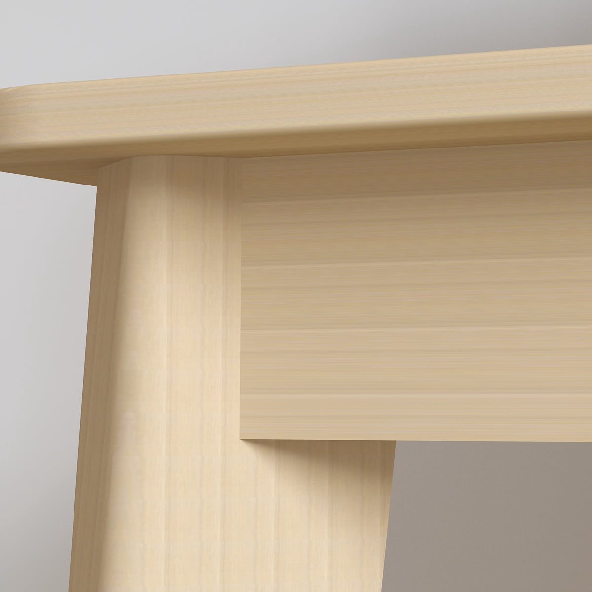 KULAGAGA Solid wood Leg Computer Desk Office Computer Desk Wood Writing Gaming Desk Workstation Desk for Home Office