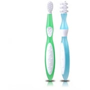 Kidsme First Toothbrush Set, Blue/Green