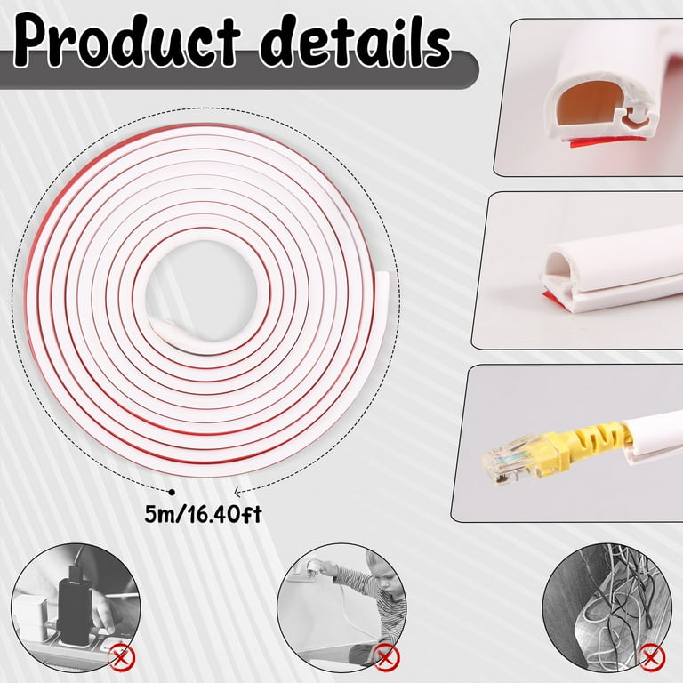 Cable Covers For Cords On Wall-392.5in Wire Hider Réunion