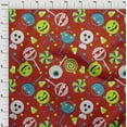 thumbnail image 4 of oneOone Viscose Jersey Red Fabric Halloween Sewing Material Print Fabric By The Yard 60 Inch Wide, 4 of 4