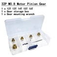 thumbnail image 6 of 32DP Motor Pinion Gear Replace Durable for 1/10 12T 13T 14T 15T 16T, 6 of 8