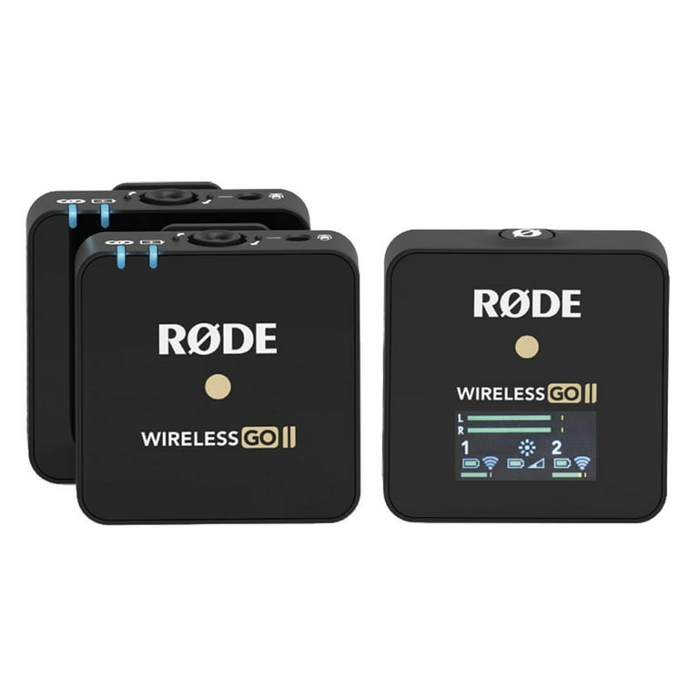 RODE Wireless GO II ワイヤレスゴー Rode Wireless GO II Compact Mic System w/ 2x Transmitters