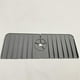 thumbnail image 1 of Escurridor de manija de grifo de silicona negro, 2 uds., para fregadero de baño, alfombrilla para grifo a prueba de salpicaduras, 1 of 5
