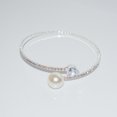 thumbnail image 1 of Collar corto con perlas expuestas de tamaño completo de diamante para mujer, estilo japonés y coreano, collar único, correa para el cuello, cadena de clavícula para mujer, 1 of 1