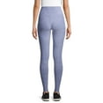 thumbnail image 4 of ClimateRight by Cuddl Duds Stretch Fleece Women's High Rise Base Layer Legging, Sizes XS to 4X, 4 of 6