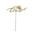 thumbnail image 4 of Love Cake Picks Impresionantes Adornos de tarta De Amor Selecciones De Alimentos Boda Cupcake Selecciones Decoración Fanmusic Love Cake Picks, 4 of 7