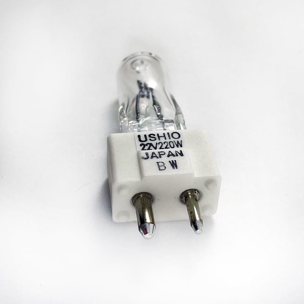 USHIO SM-129362 220W 22V GY9.5 Base Incandescent Scientific Medical Light Bulb