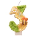 thumbnail image 2 of Themed Birthday Party Decorations, Birthday Cake Decorations, First Birthday Candle, Cake Decorations, Cute Cartoon Daisy Glitter Number Candle for Party Cake Topper and Festive, 2 of 6
