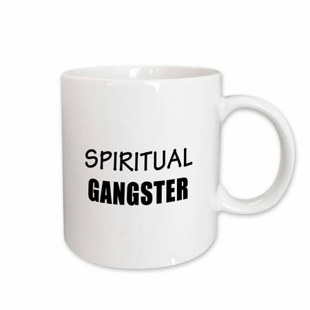 

3dRose SPIRITUAL GANGSTER Ceramic Mug 15-ounce