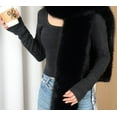 thumbnail image 6 of Faux Fox Fur Scarf Thickened Long Neck Warmer Fashion Shawl Autumn Winter Versatile Warm Catwalk Fur Collar, 6 of 8