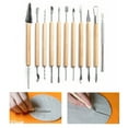 thumbnail image 3 of BQBQERT 30pcs Clay Pottery Tool Set Double Sided Ceramics Sculpting Carving Drill Pen Tools with Carrying Bag for Beginners Professionals, 3 of 10