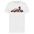 thumbnail image 1 of Go-Kart Racer Side T-Shirt Men -Image by Shutterstock, Male x-Large, 1 of 2