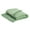 Green, variant on HomeRoots 516543 Cream Woven Cotton Solid Color Throw Blanket
