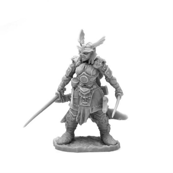 Bones Black Frost Giant Heroine Miniature Unpainted Polymer Plastic Model Durable Detailed Reaper Miniatures