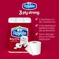 thumbnail image 4 of Royale 3 Ply Strong Toilet Paper, 12 Equal 24 Bathroom Tissue Rolls, 4 of 20