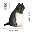 thumbnail image 4 of Cheapark Bedside Night Light With USB Charging Port Sound Activated Diffuser Decorative Table Lamp Gift Idea, 4 of 7