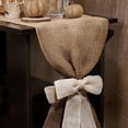 thumbnail image 5 of Qucyy Bohemian Table Runner: Farmhouse Table Runner with Bow, Sleep Rustic Farmhouse Table Runner for Bohemian Kitchen Dining Room Sofa Coffee Table, Bohemian Home Party Christmas Wedding Decorations, 5 of 5