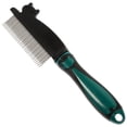 thumbnail image 1 of Shisuyan Multifunctional Pet Grooming Comb Green 1Pack 8.3X2.0X1.0In, 1 of 8